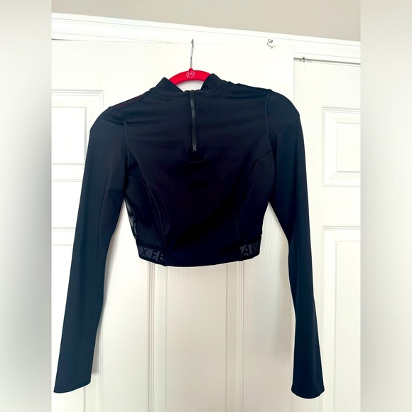 Savage X Fenty Cropped Zip Up w/ Mesh Back NEVER WORN - Picture 1 of 5